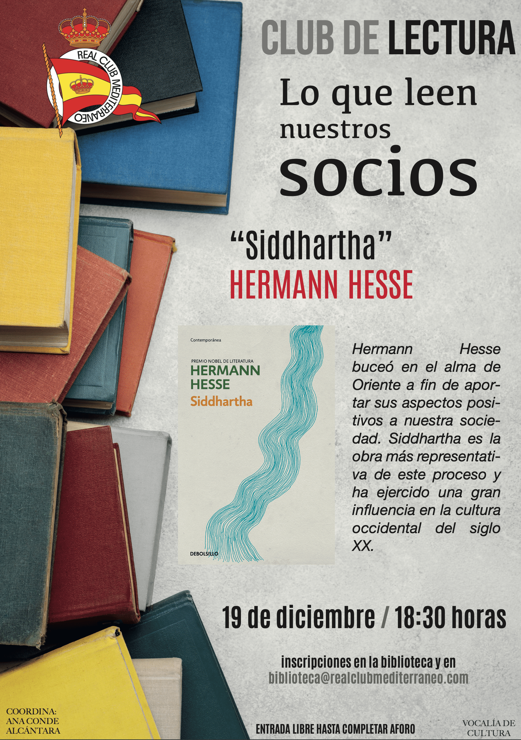 Club de lectura de noviembre en la Biblioteca: "Siddhartha" de Hermann ...